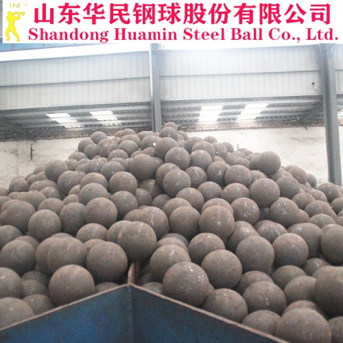 中国制造的锻造（轧制）介质研磨钢球